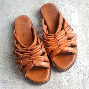 Clarks Vintage Leather Sandals
